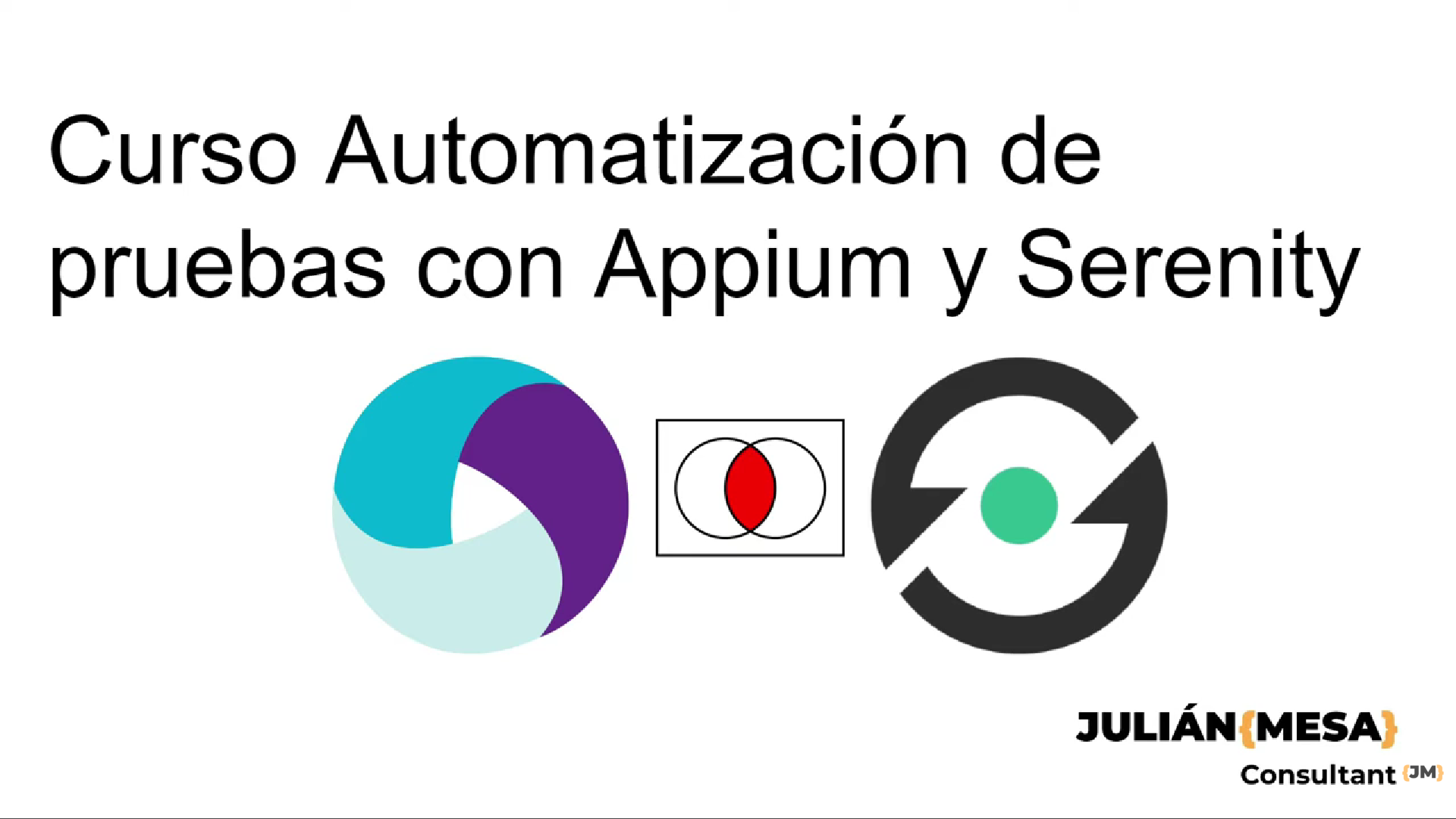 Curso de automatización de pruebas con Appium y Serenity